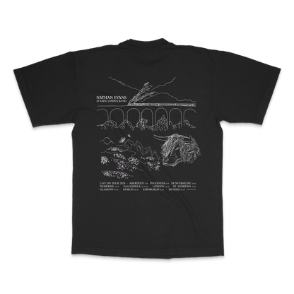 Nathan Evans Tour T-Shirt Black