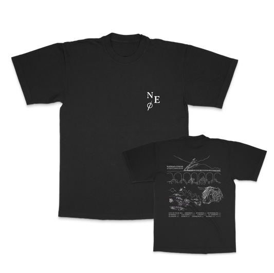 Nathan Evans Tour T-Shirt Black